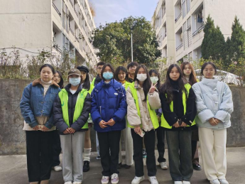 人文旅游学院开展“爱国卫生”志愿活动